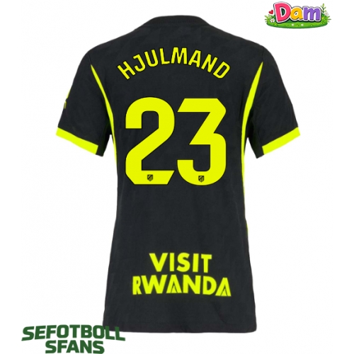 Atletico Madrid Morten Hjulmand #23 Bortatröja Kvinnor 2026-27 Kortärmad